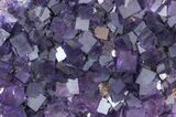 Purple, Cubic Fluorite Plate From Illinois (Screaming Deal) #35709-1